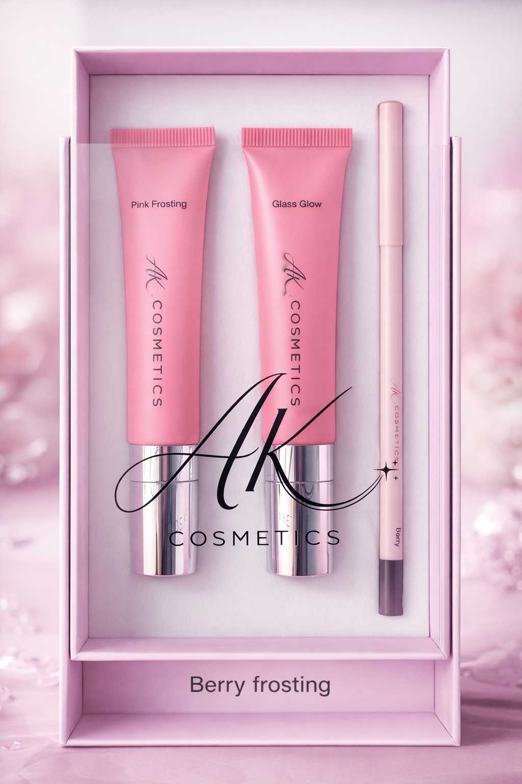 AK Cosmetics Berry Frosting Lip Kit